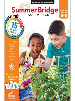 cover image of Summer Bridge Activities&#174;, Grades 4 - 5